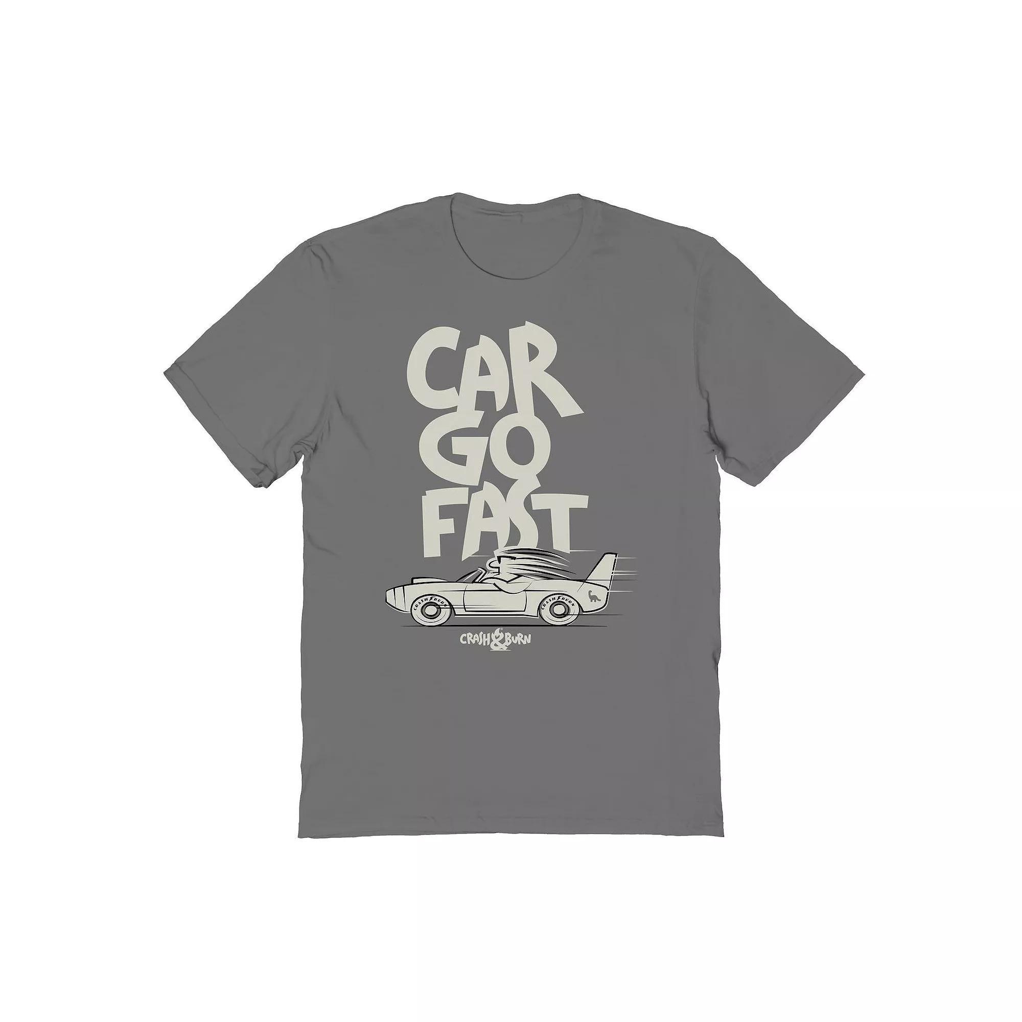 Men's COLAB89 by Threadless Car Go Fast CAB Tee Graphic Tee, Size: XL, Grey Product Image
