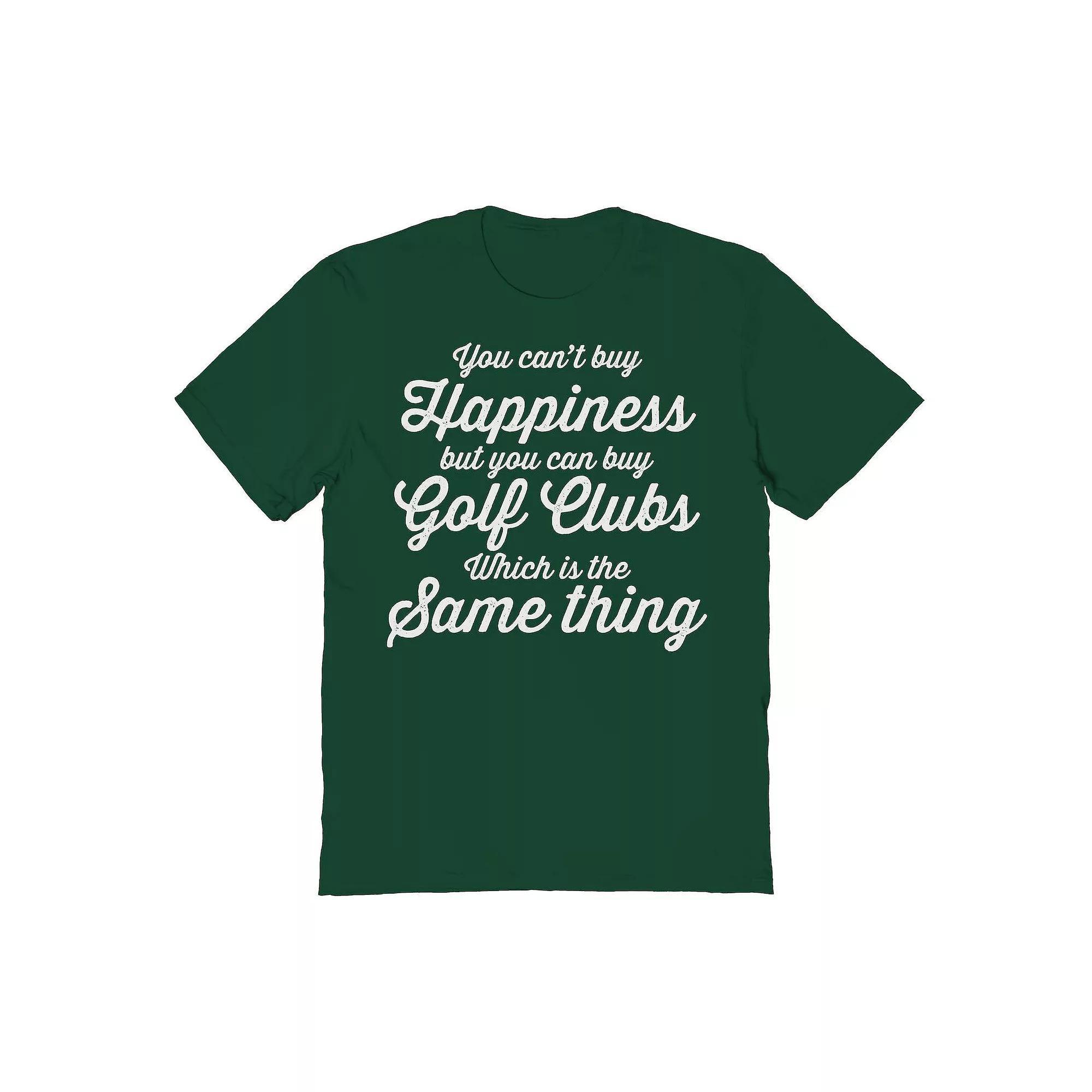 Men's Duke & Sons Golf Clubs Graphic Tee, Women's, Size: Small, Green Green Product Image