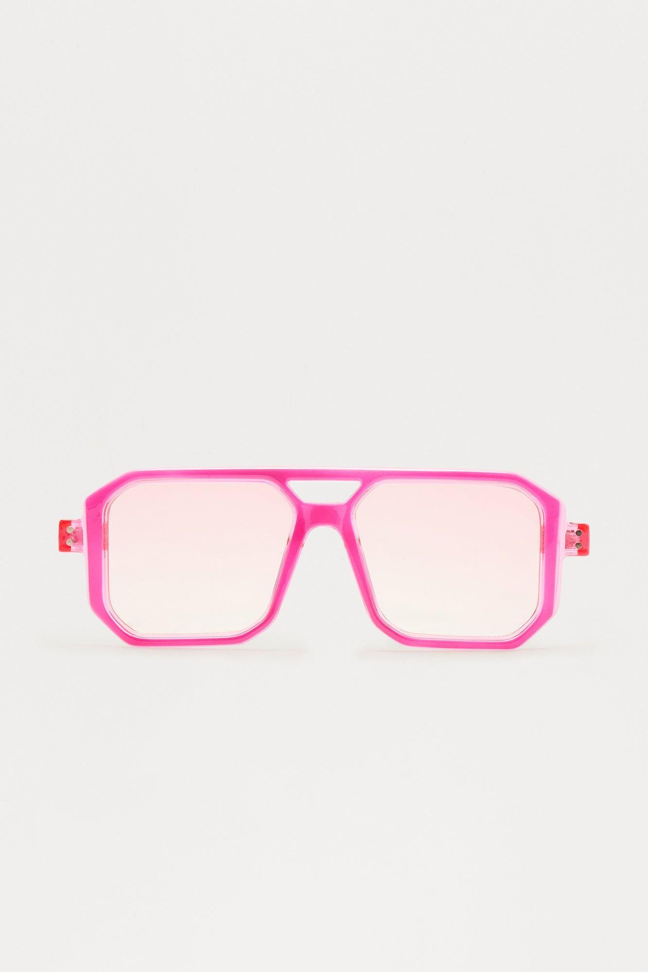 Malibu Babe Sunglasses - Pink Product Image