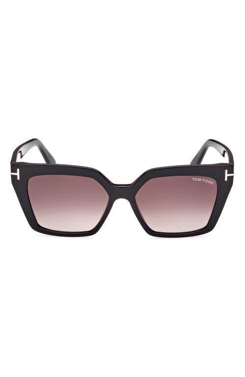Tom Ford Winona Cat Eye Sunglasses, 53mm Product Image