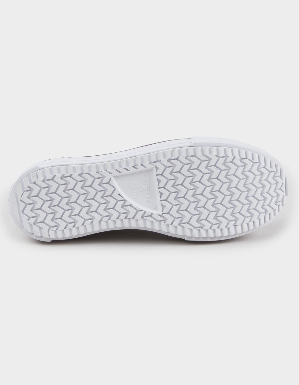 CONVERSE Chuck Taylor All Star Lift Double Stack Womens Platform Shoes - WHITE Product Image