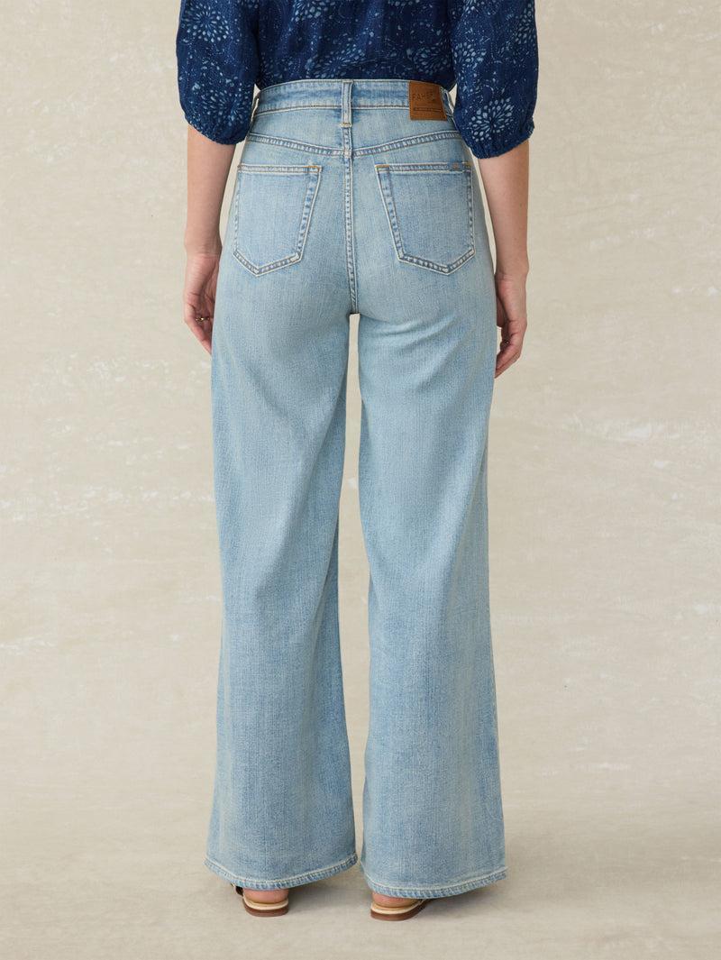 Saturday Denim Wide Leg - West Cove Wash Product Image