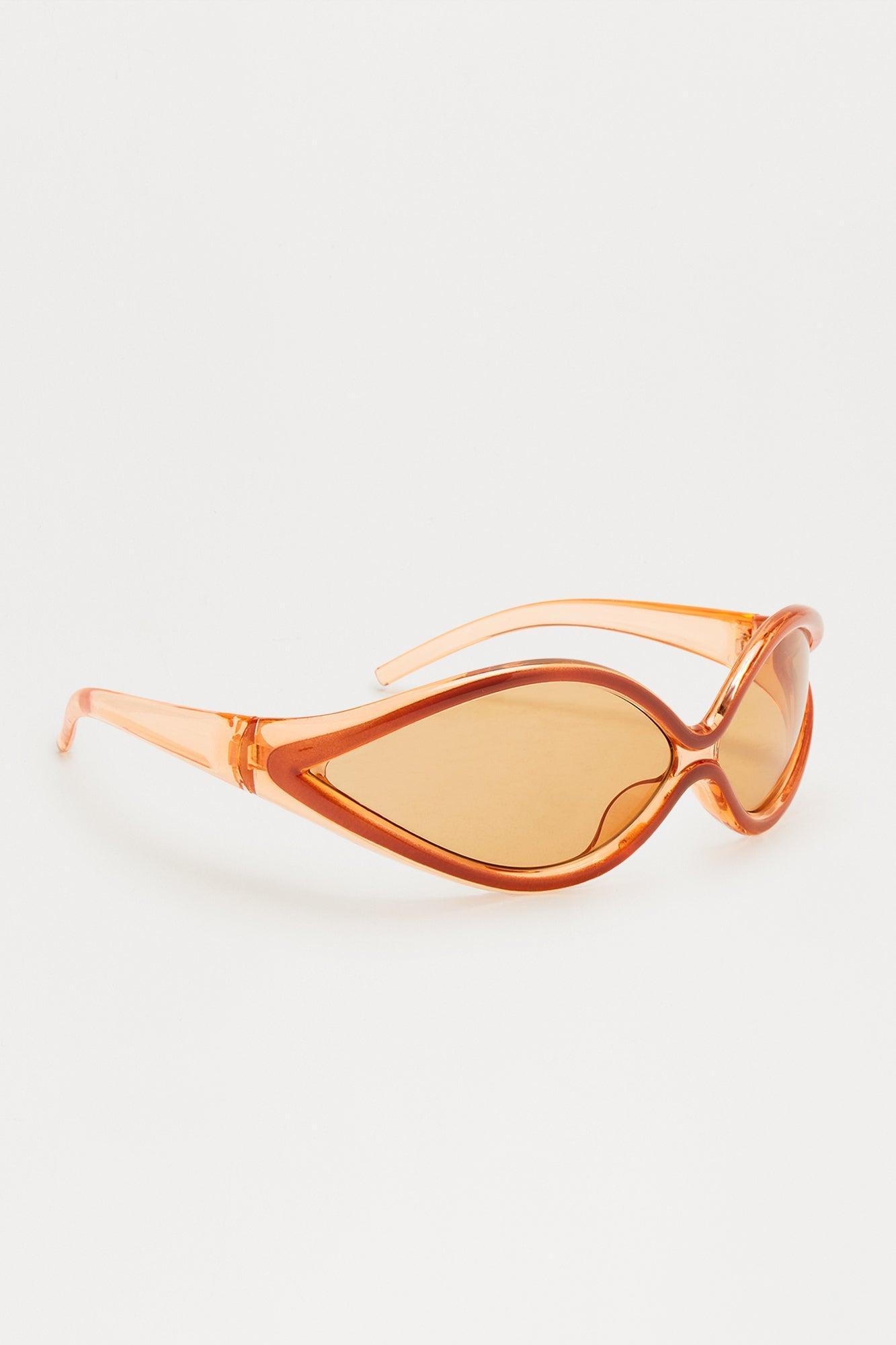 Sugar Rush Shiled Streetwear Sunglasses - Pink Product Image