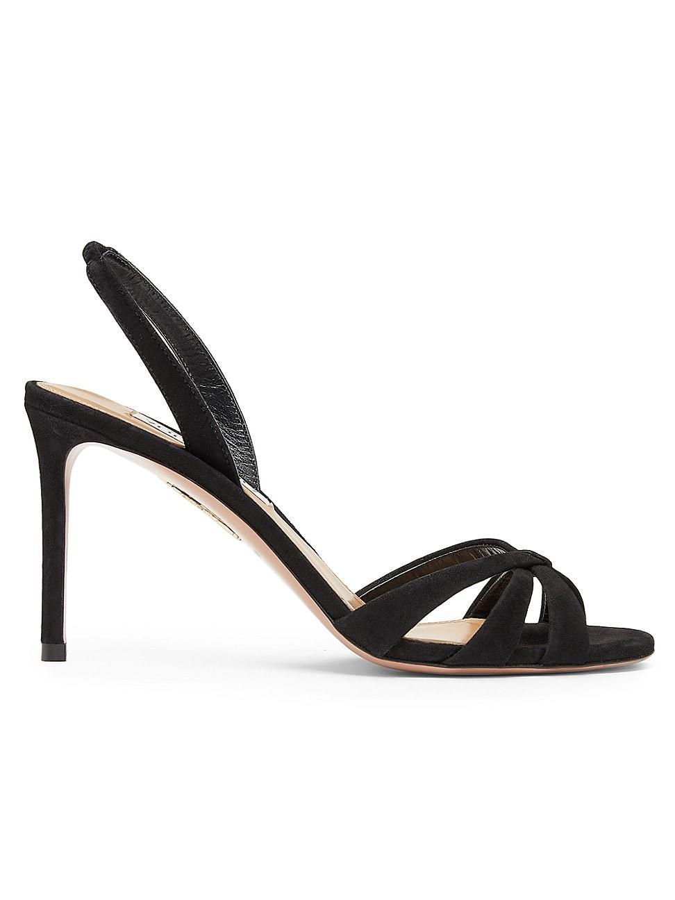 Womens Tati 85MM Suede Slingback Sandals Product Image
