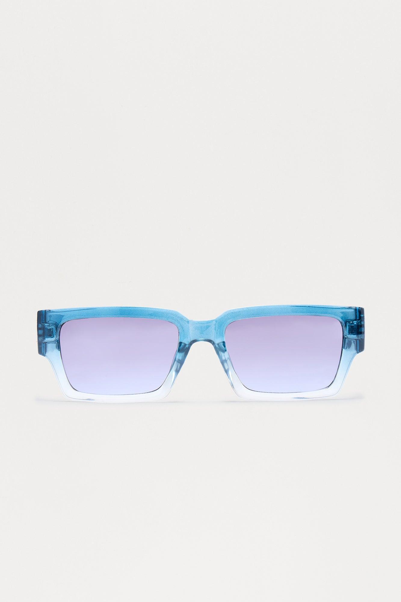 Kyoto Square Sunglasses - Blue Product Image