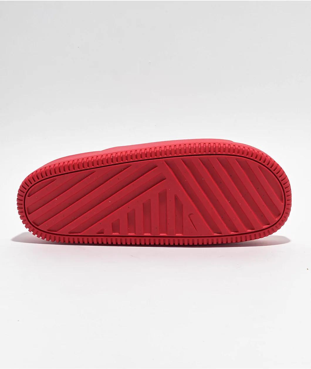 Nike Calm University Red Slide Sandals Product Image