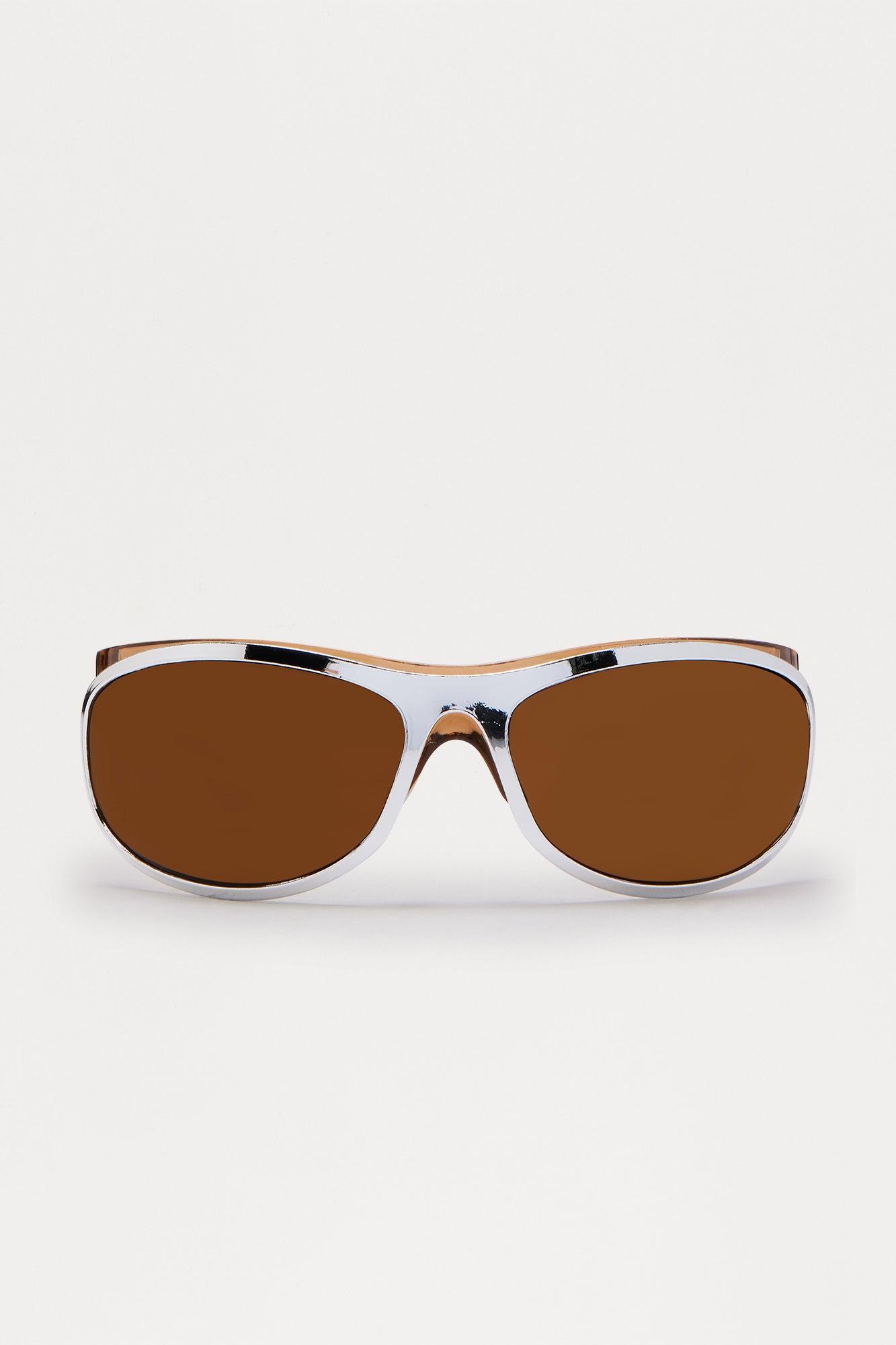 Shadow Play Sunglasses - Silver Female Product Image
