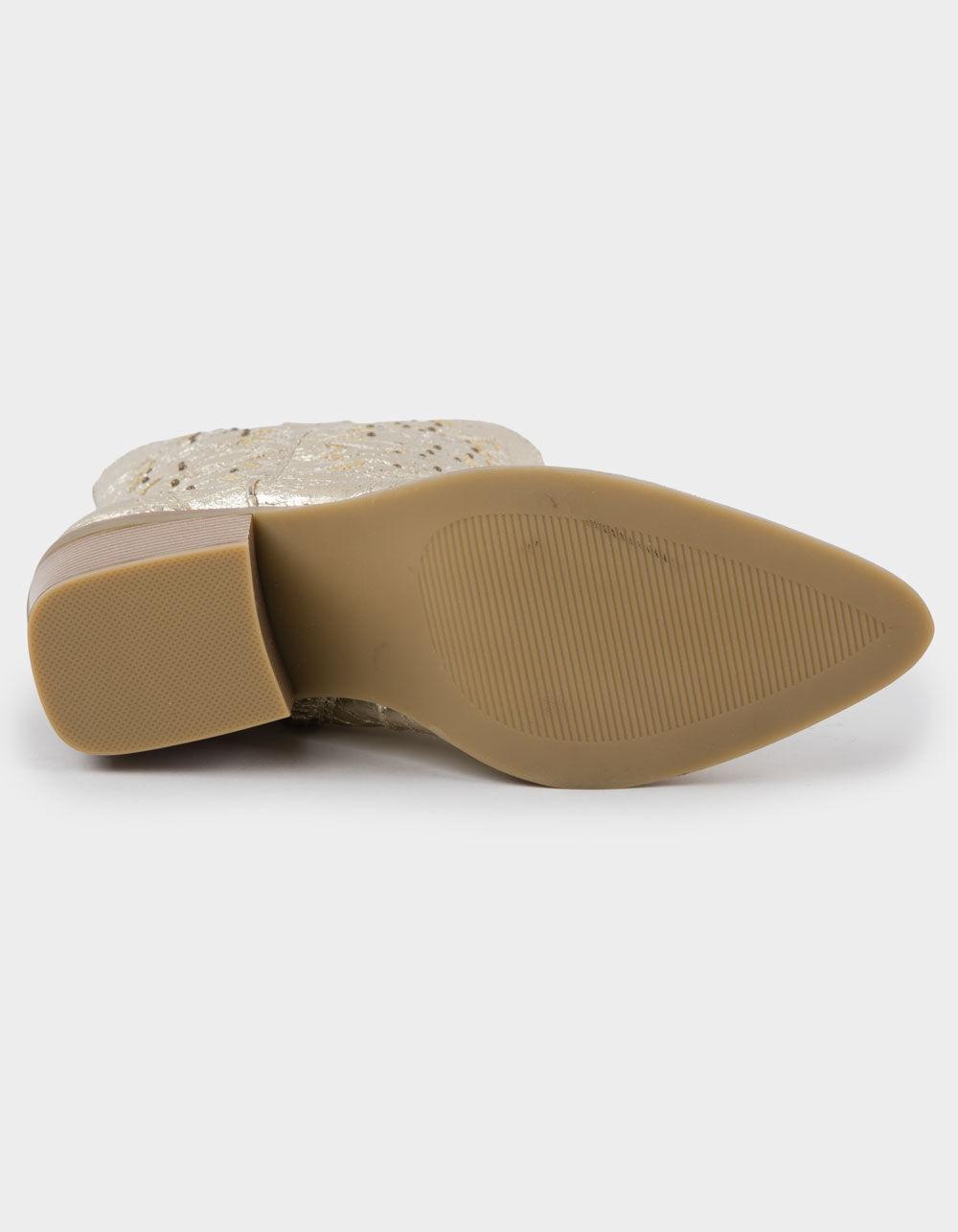 MIA Tammie Womens Western Boots - GOLD Product Image