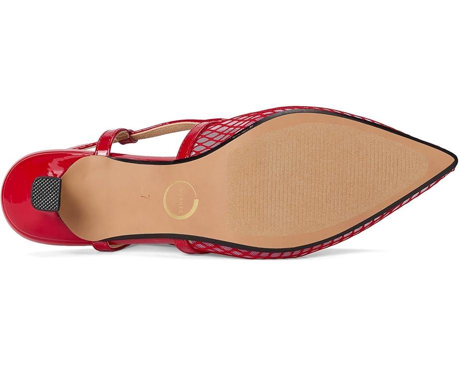 Riley Mesh Slingback Kitten Heel Product Image