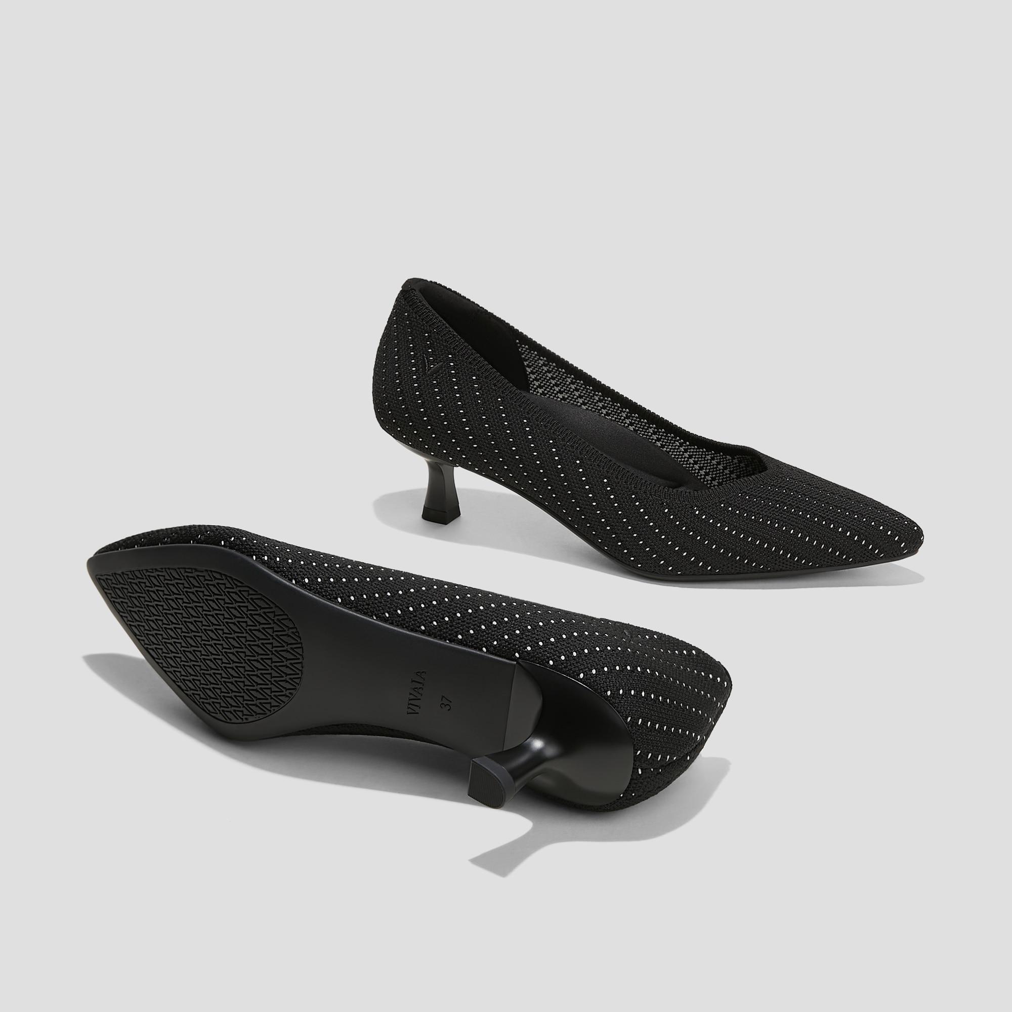Pointed-Toe Kitten Heels (Scarlett) Product Image