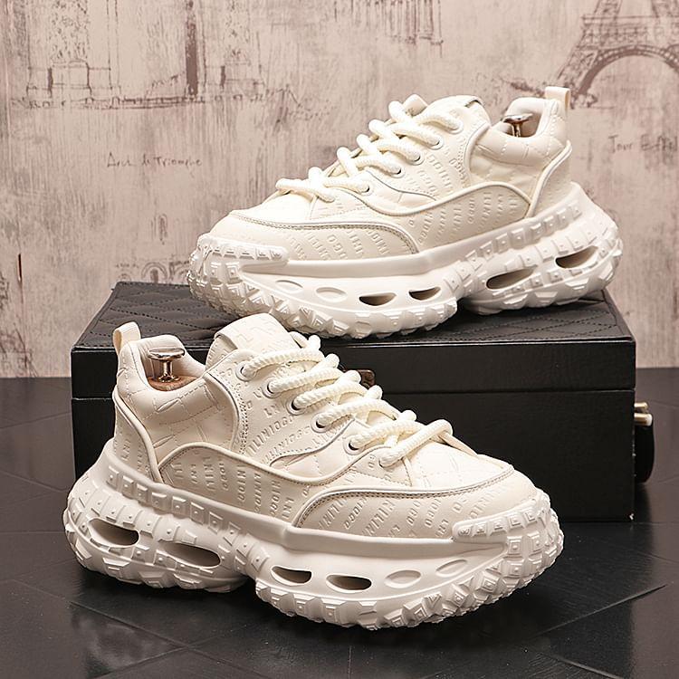 Platform Panel Sneakers Product Image