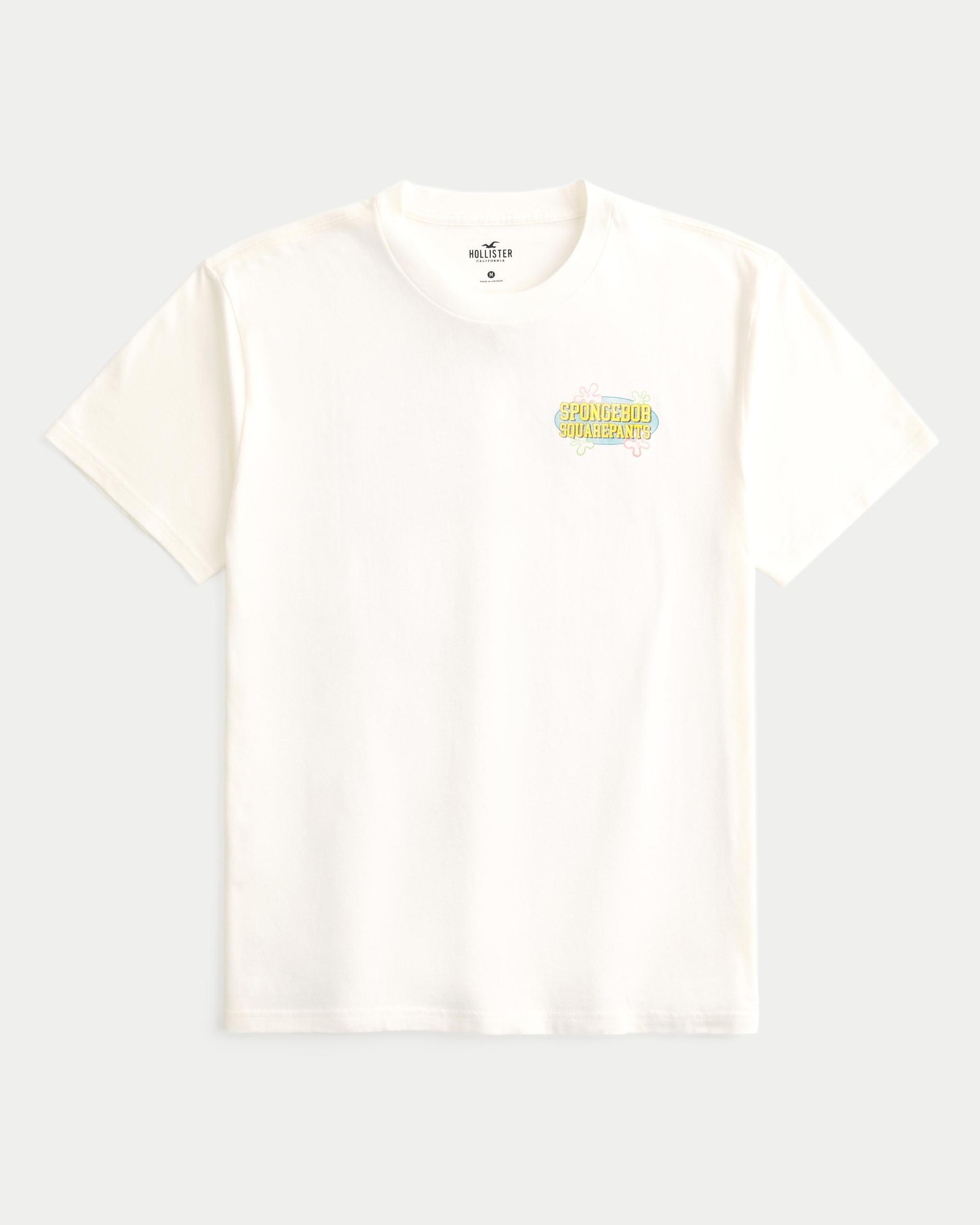 Relaxed SpongeBob SquarePants Graphic Tee Product Image