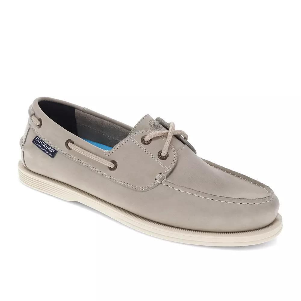 Dockers Men's Dennison Boat Shoes, Size: 7.5 Medium, Light Gray Product Image