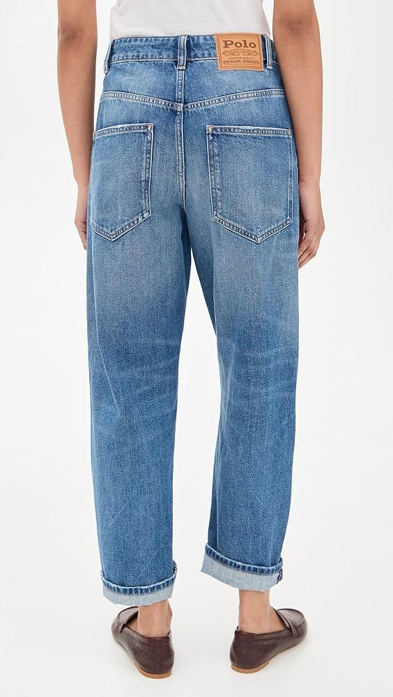 Polo Ralph Lauren Relaxed Straight Rigid Denim Jeans | Shopbop Product Image