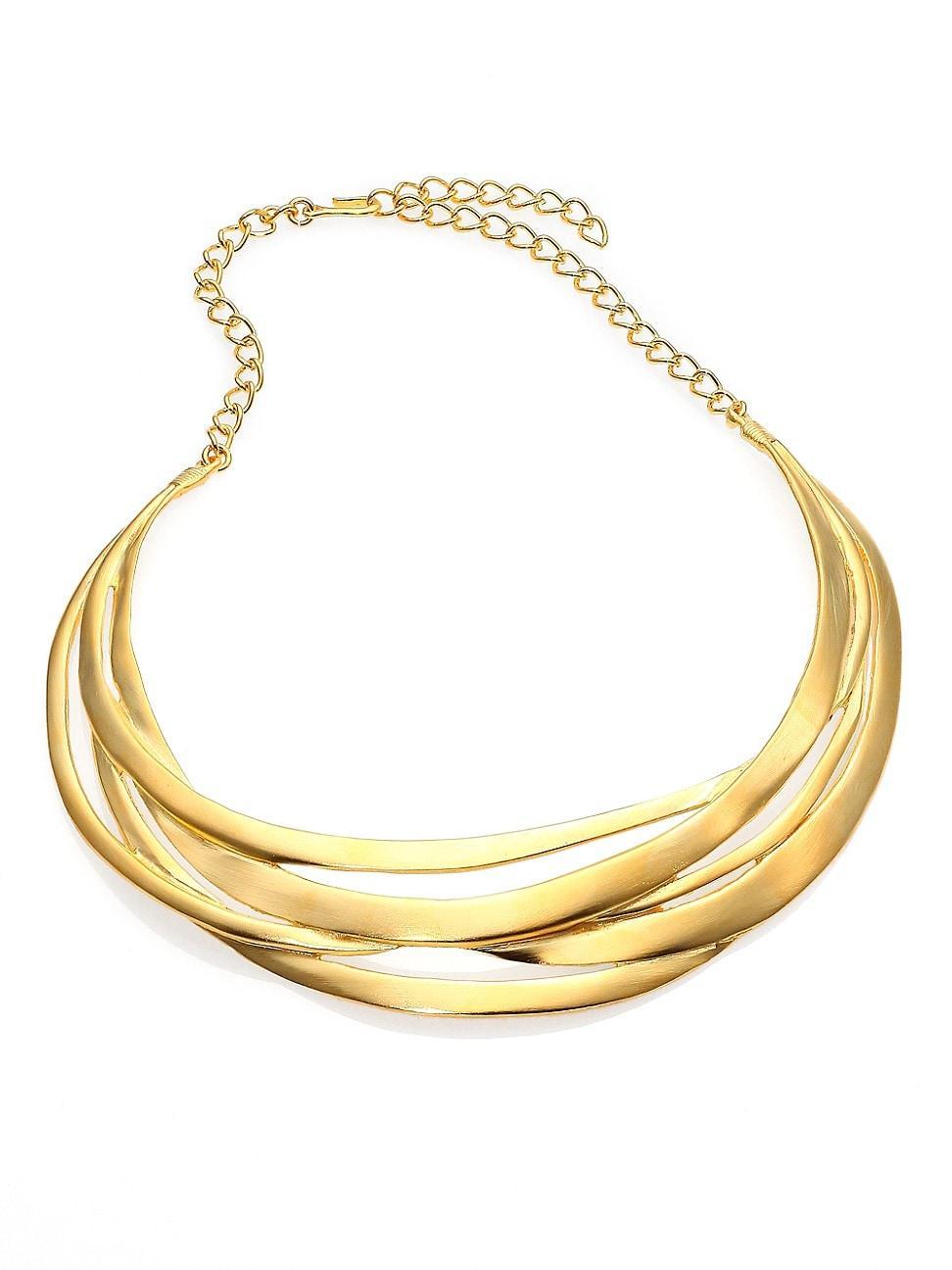 Womens Cutout Collar Necklace Product Image