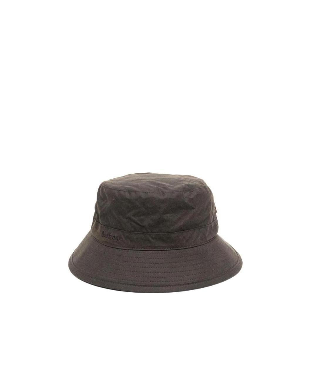 BARBOUR Embroidered Logo Bucket Hat In Black Product Image