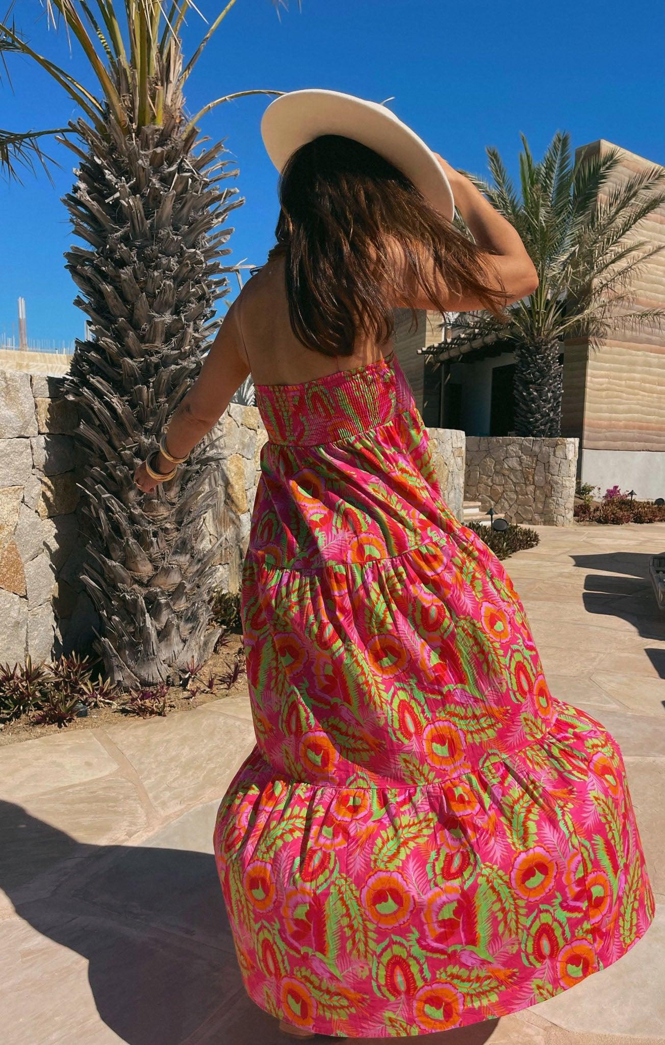 Long Weekend Maxi Dress ~ Paradise Palms Product Image