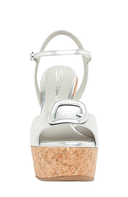 Womens Nizza Leather Wedge Sandals Product Image