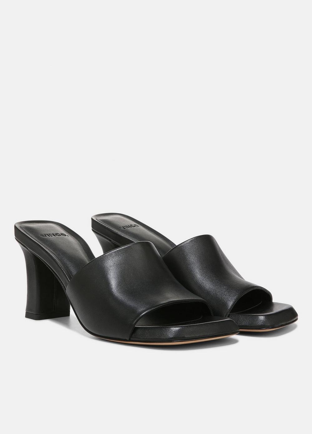 Womens Lulu Heeled Sandal, Black, Size 10 Vince Product Image