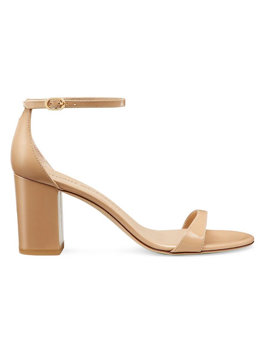 Stuart Weitzman Womens Nudist Block 75 Sandals Product Image