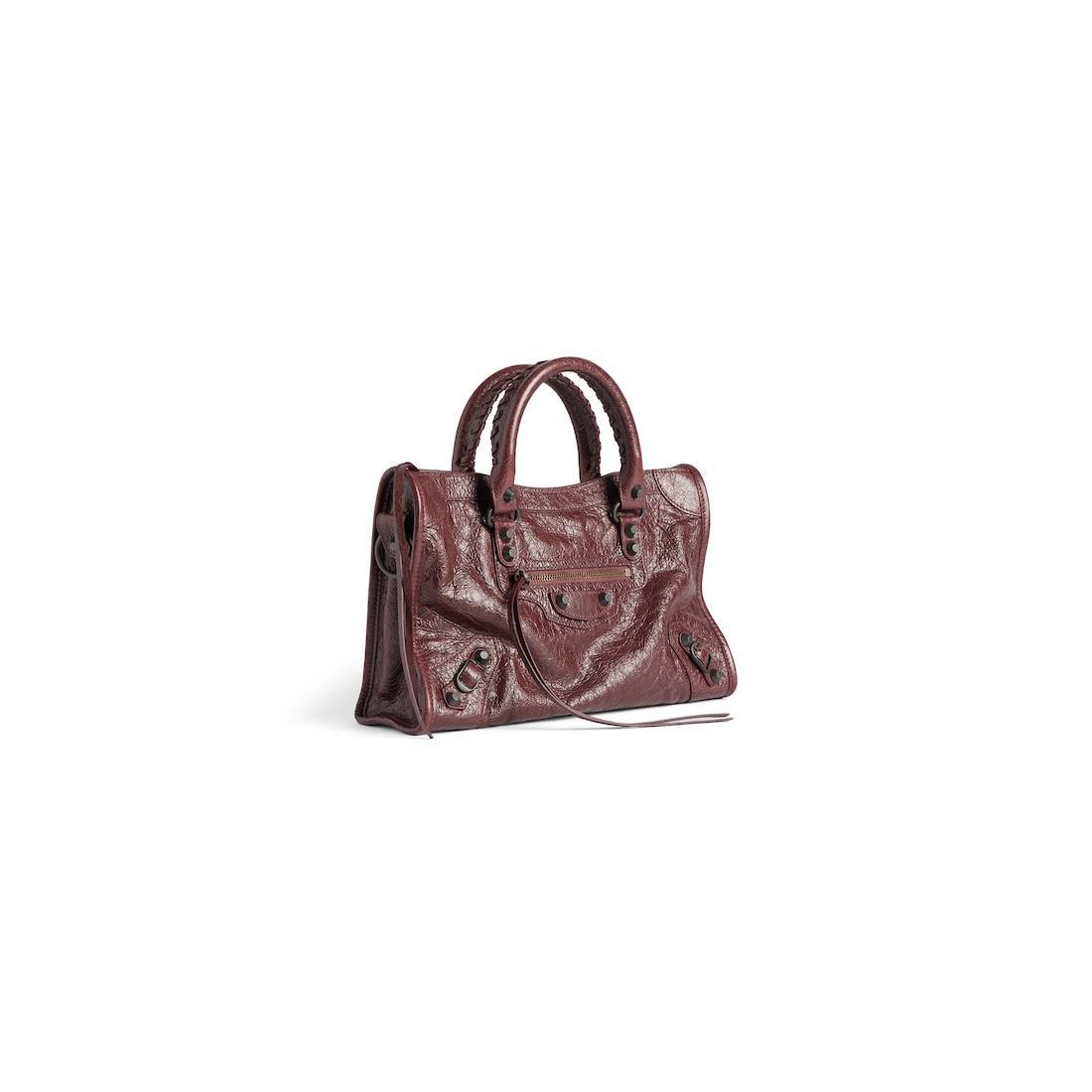 Women's Le City Bag Small in Dark Burgundy Product Image