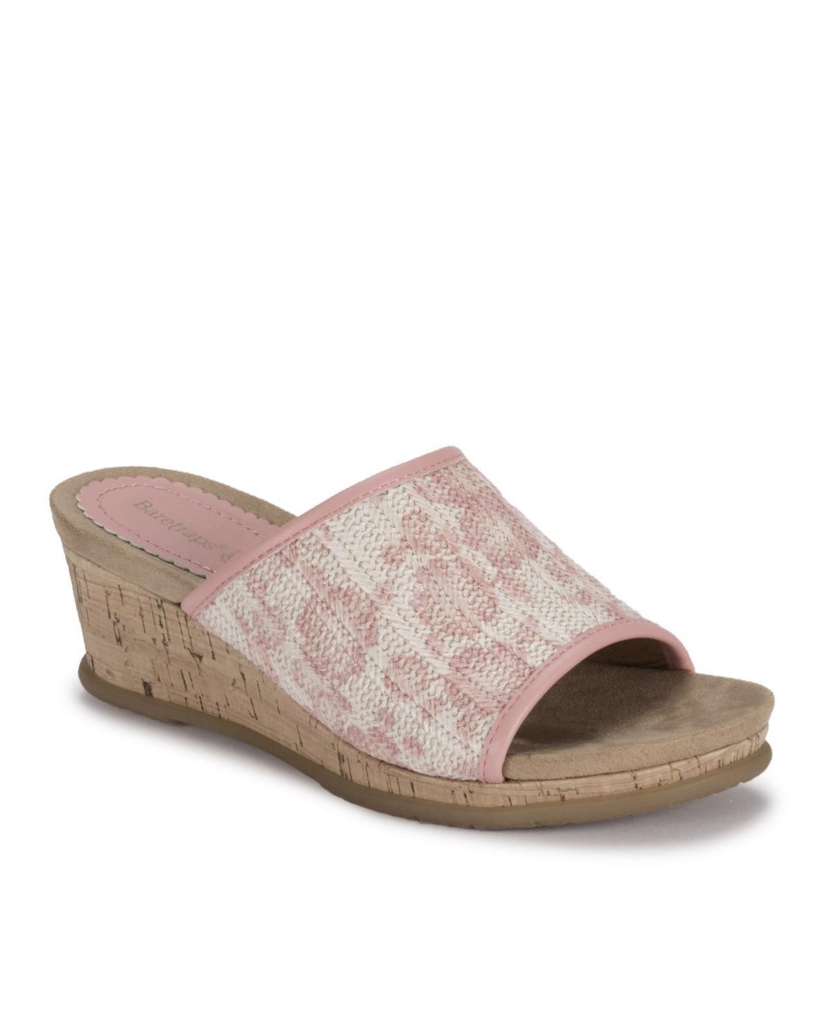 Baretraps Flossey Women's Wedge Sandals, Size: 8, White Product Image