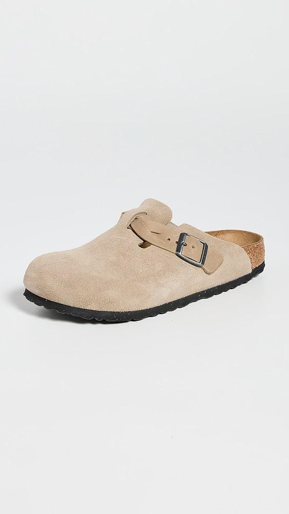 Birkenstock Arizona Shearling Sandals Mink 40 Product Image
