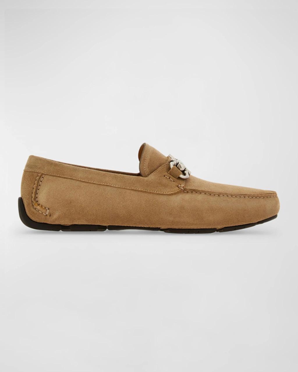 Ferragamo Mens Parigi New Arizona Leather Drivers - Regular Product Image