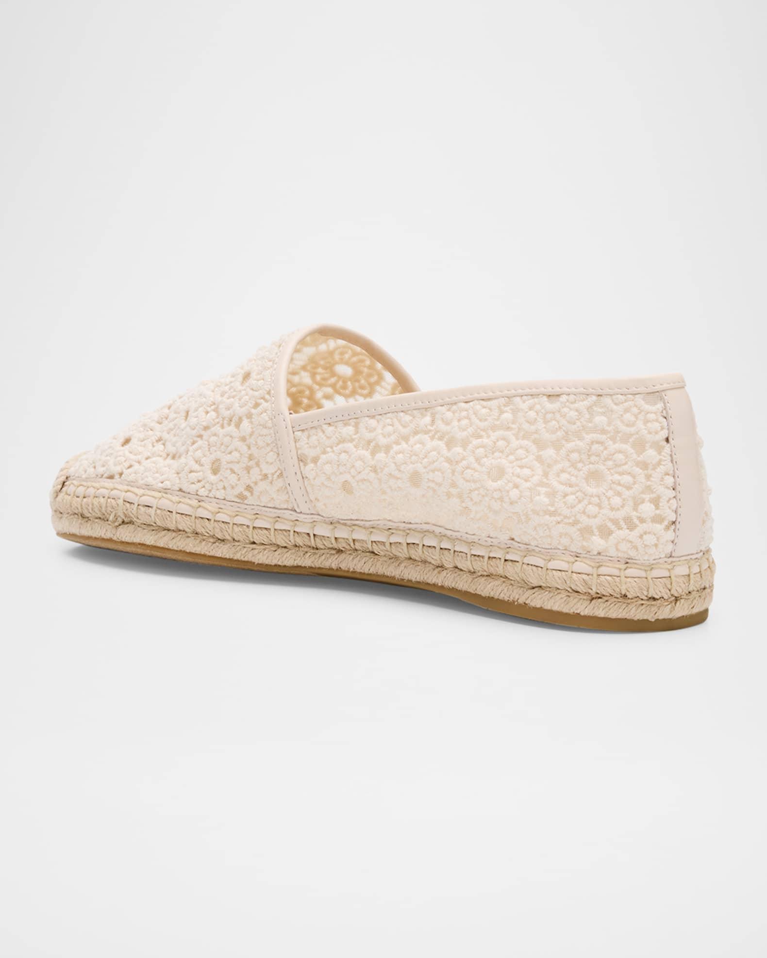 Bareitall Cotton Espadrille Loafers Product Image