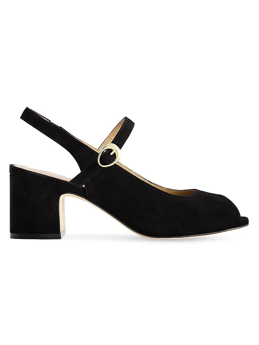 Womens Bailen Mary Jane Peep Toe Heels Product Image