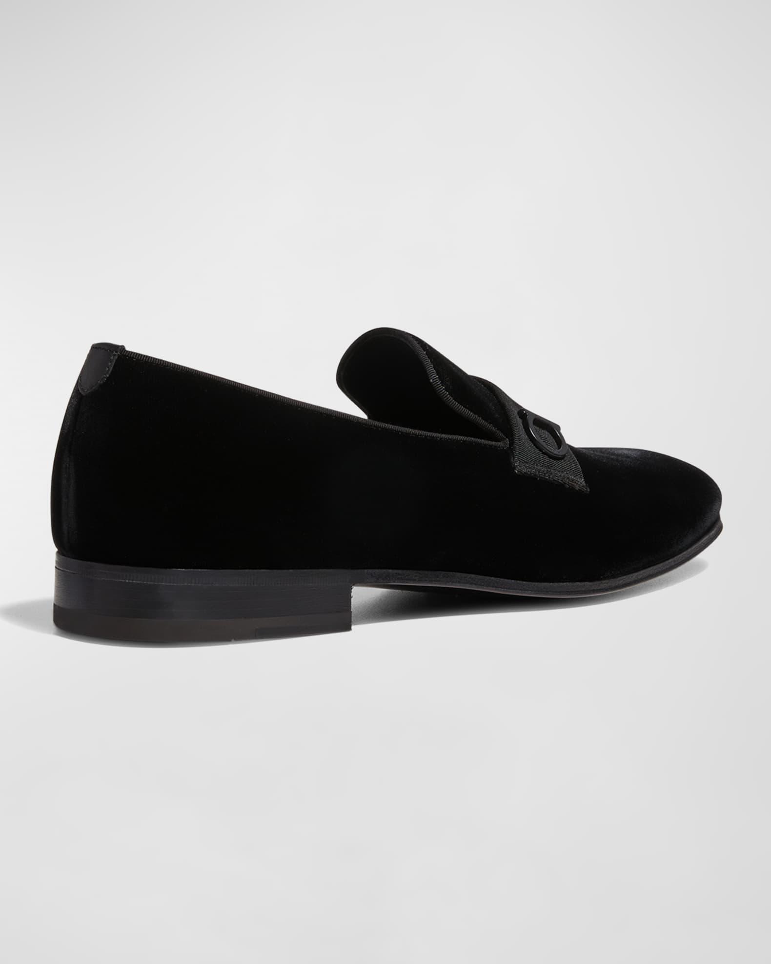 Men's Lapo Velvet Loafers Product Image