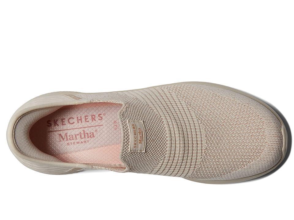 SKECHERS Martha Stewart Ultra Flex 3.0 - Neptune Hands Free Slip-Ins (Natural) Women's Shoes Product Image
