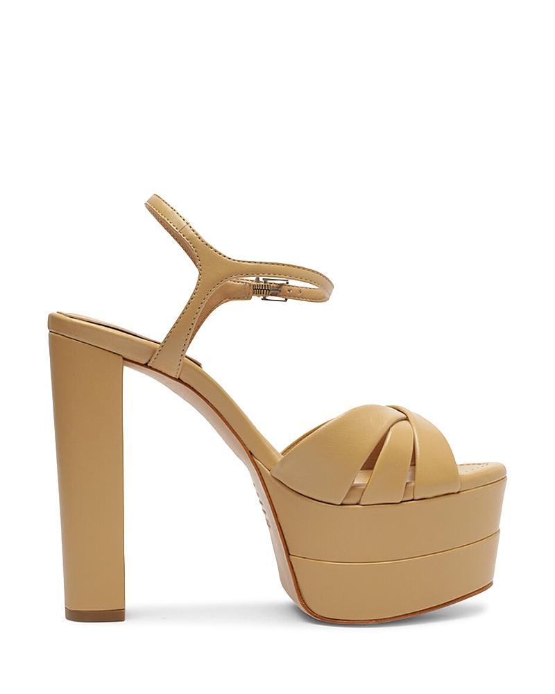 Schutz Womens Keefa Ankle Strap Platform High Heel Sandals Product Image