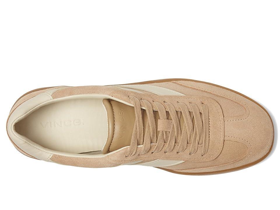 Vince Mens Oasis Leather Lace Up Sneakers Product Image