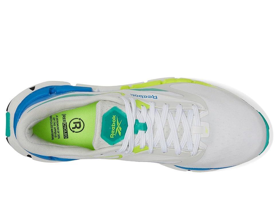Reebok Floatzig Symmetros (White/Unleashed Green/Kinetic ) Men's Running Shoes Product Image