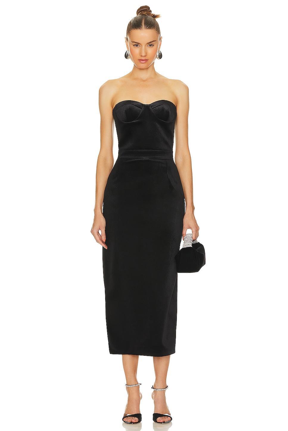 Monique Strapless Dress The New Arrivals by Ilkyaz Ozel Product Image