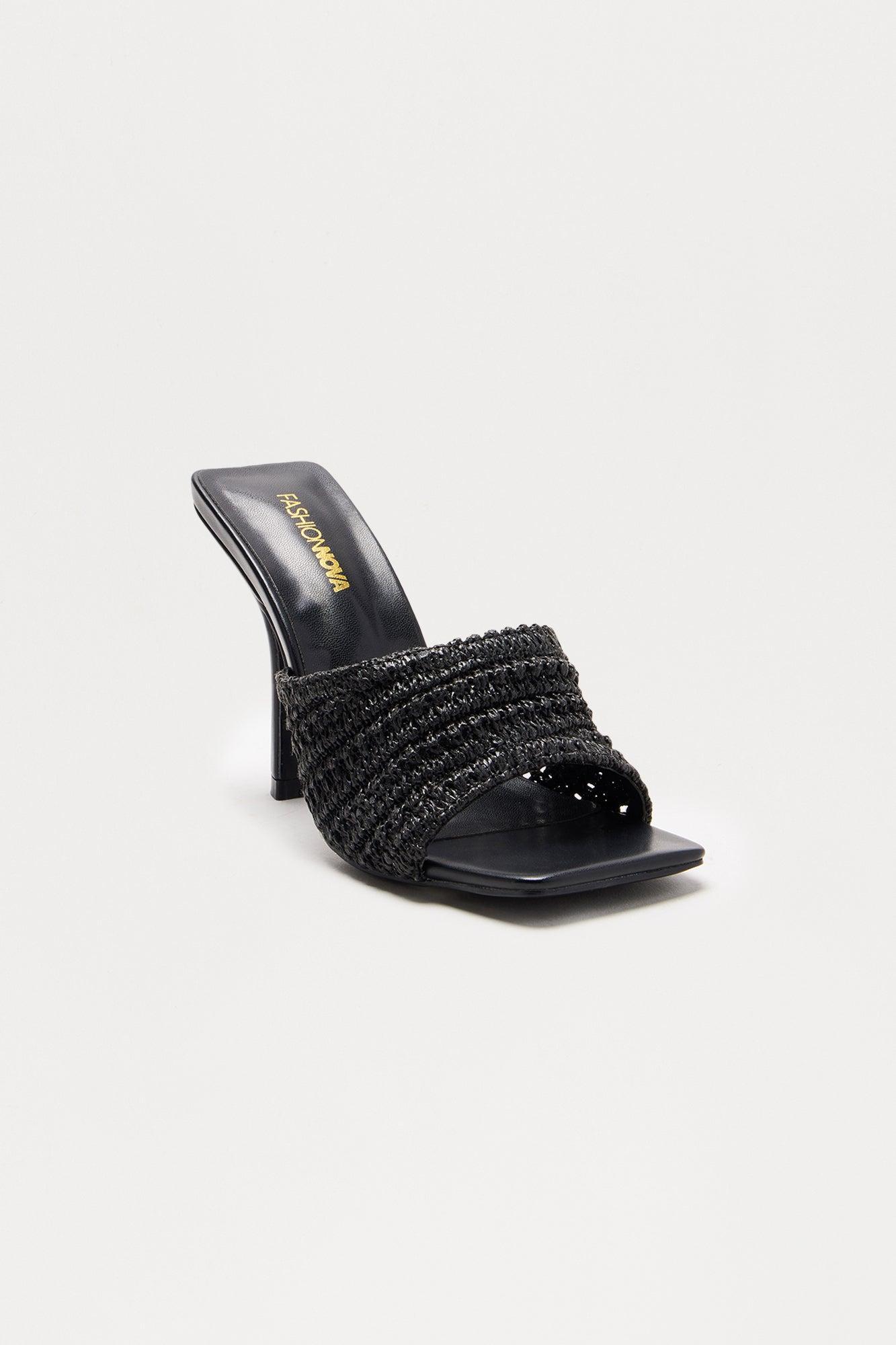 Kian Patent Heels - Black Product Image