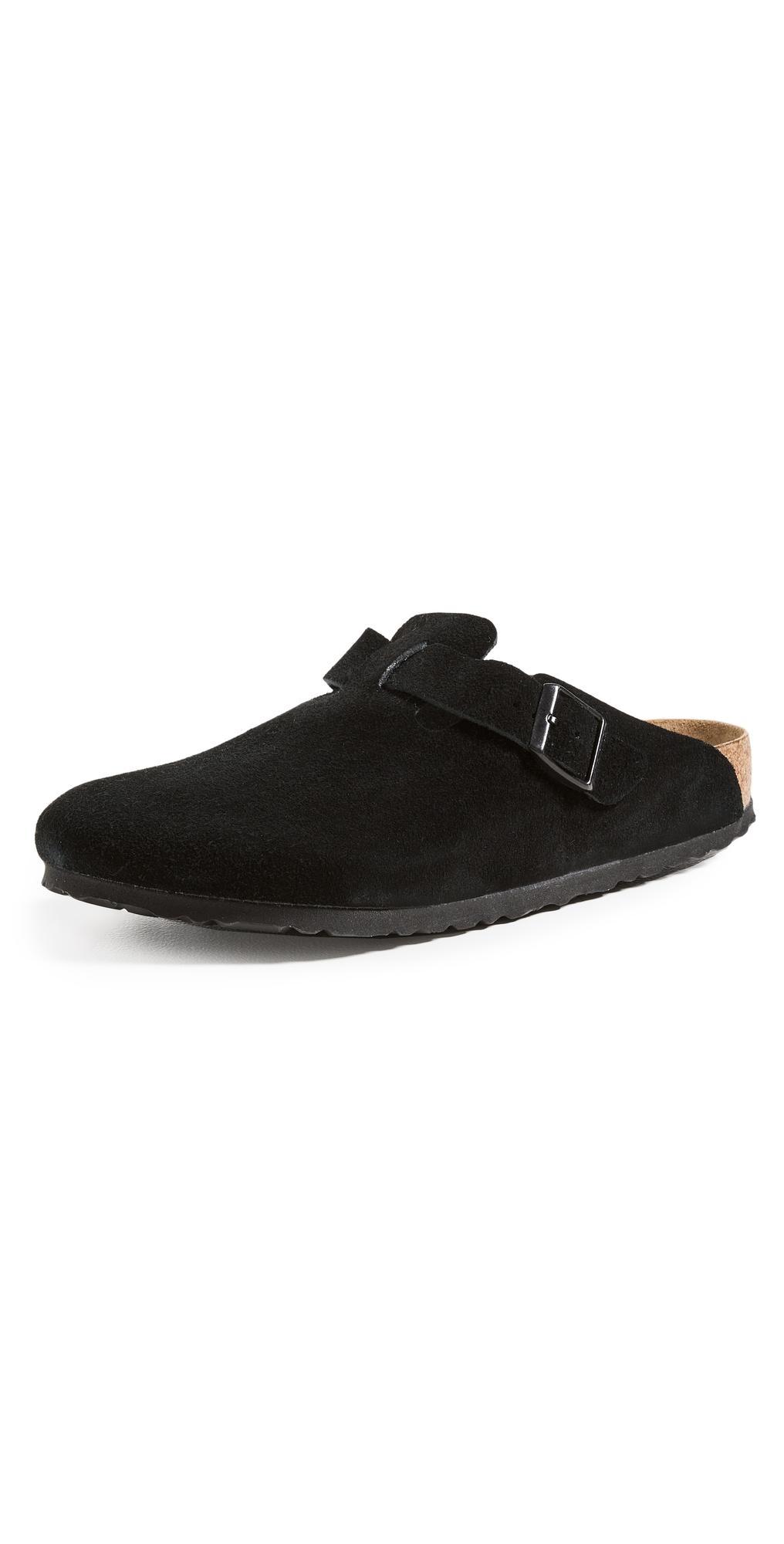 Birkenstock Boston Soft Footbed Clogs Black 41 Product Image