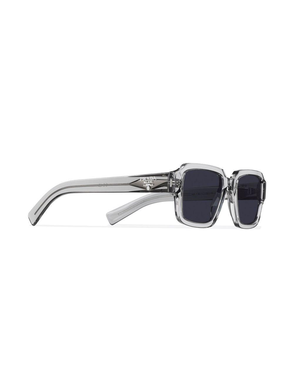 logo-detail rectangle-frame sunglasses Product Image