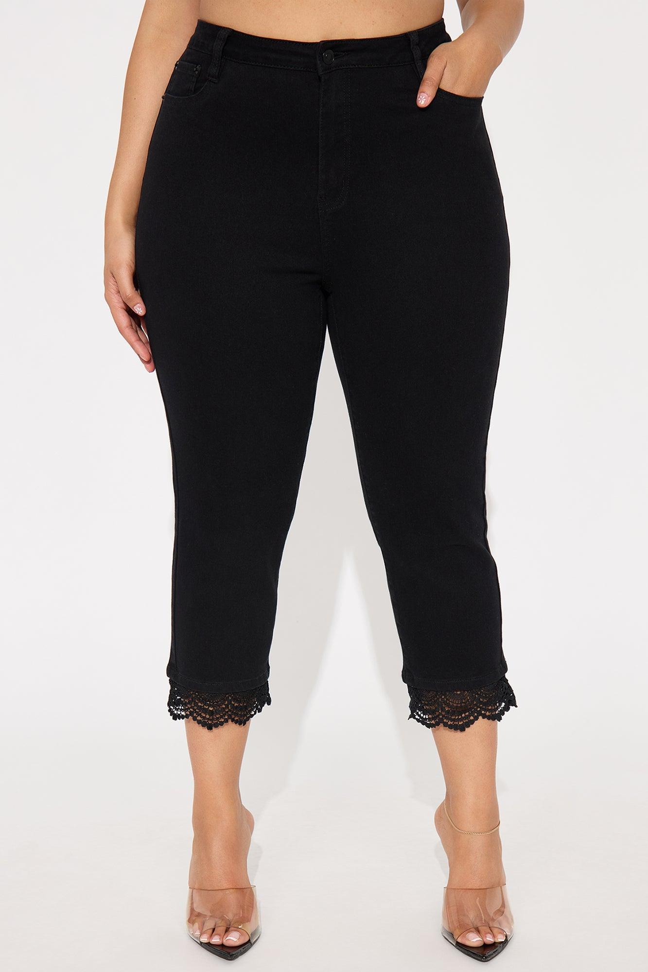 Emily Capri Pant - Black Product Image