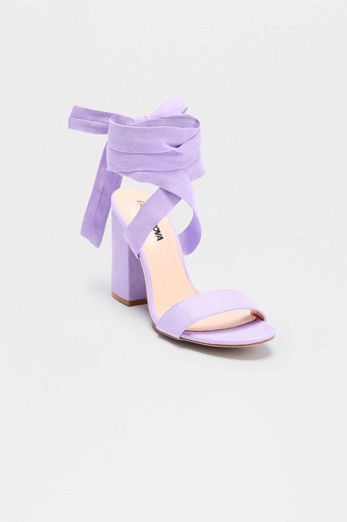 Treat Me Like That Heels - Lilac Product Image