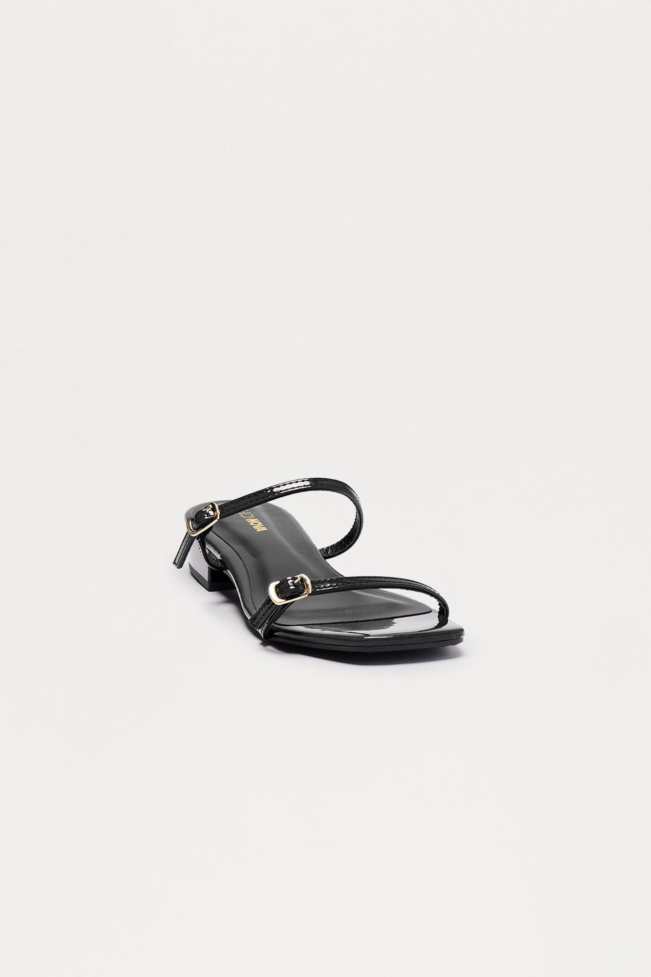 Arnie Heeled Sandals - Black Product Image