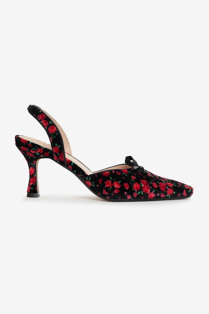 Lyana Heel — Red Product Image