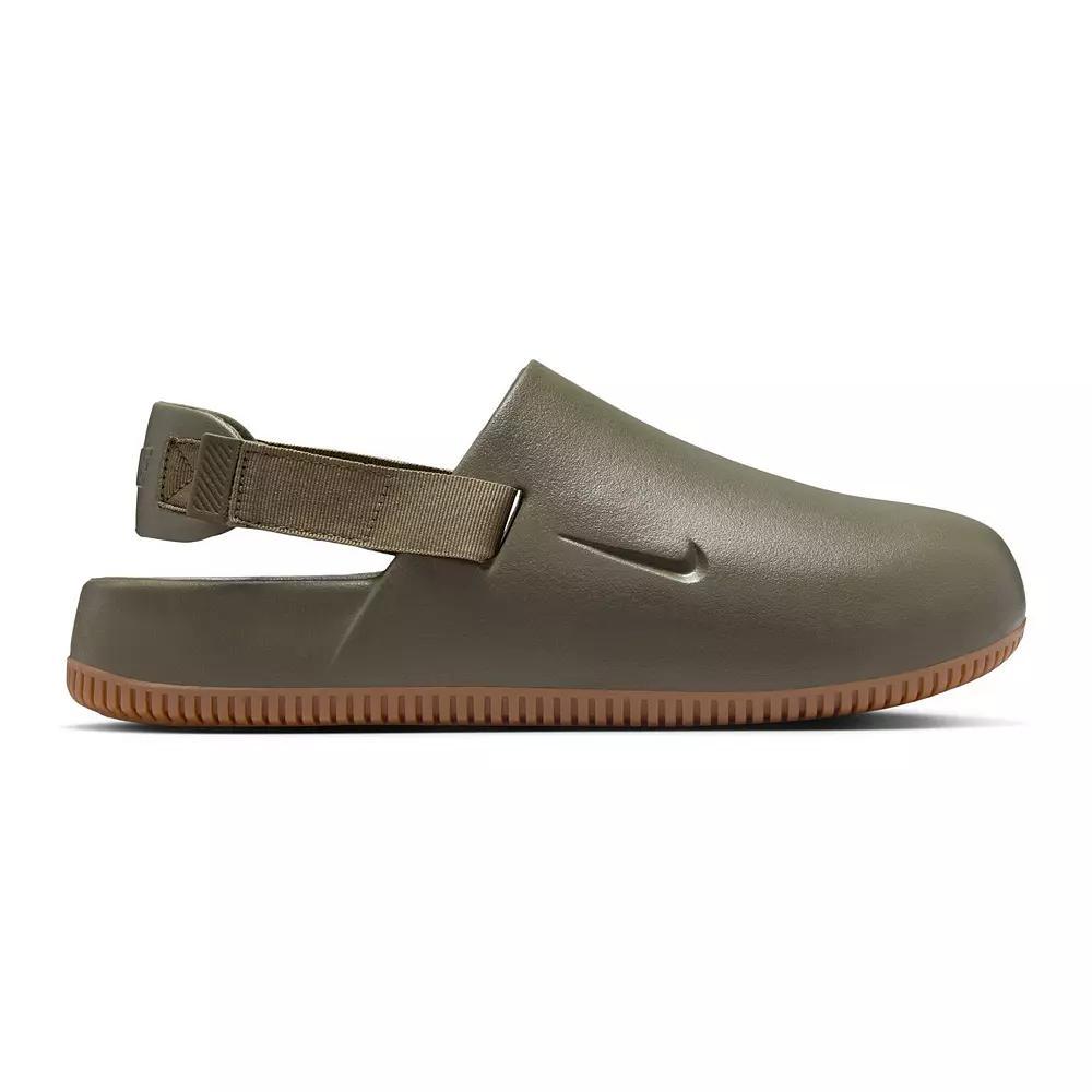Nike Men's Calm Mule Sandals in Green/Medium Olive Size 10 Product Image