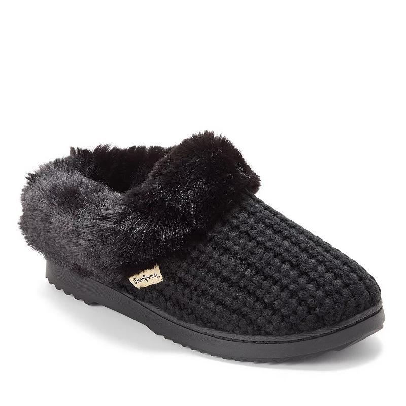 Dearfoams Hannah Festive Knit Womens Clog Slippers Product Image