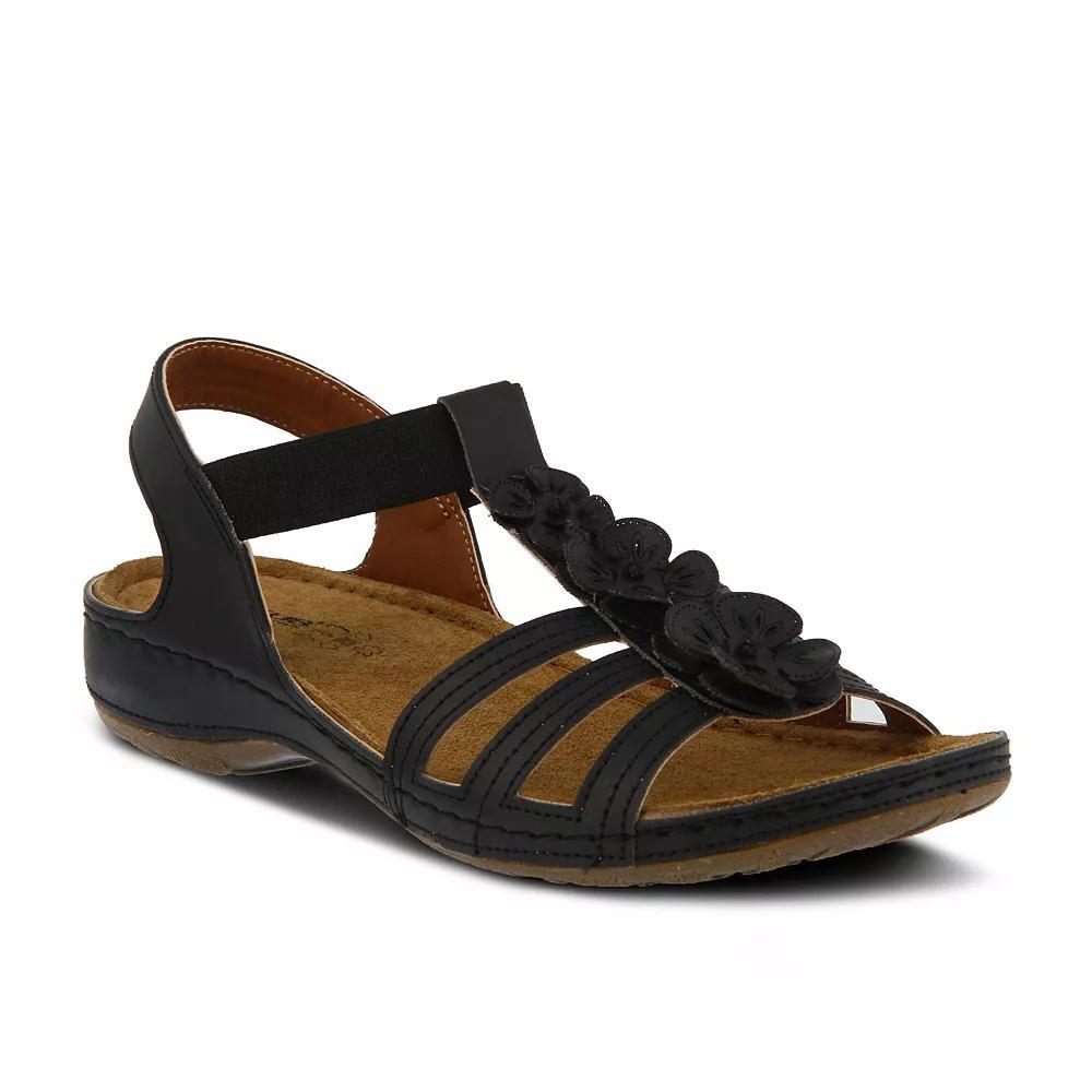 Flexus by Spring Step Adede Women's Slingback Sandals, Size: 41, Black Product Image
