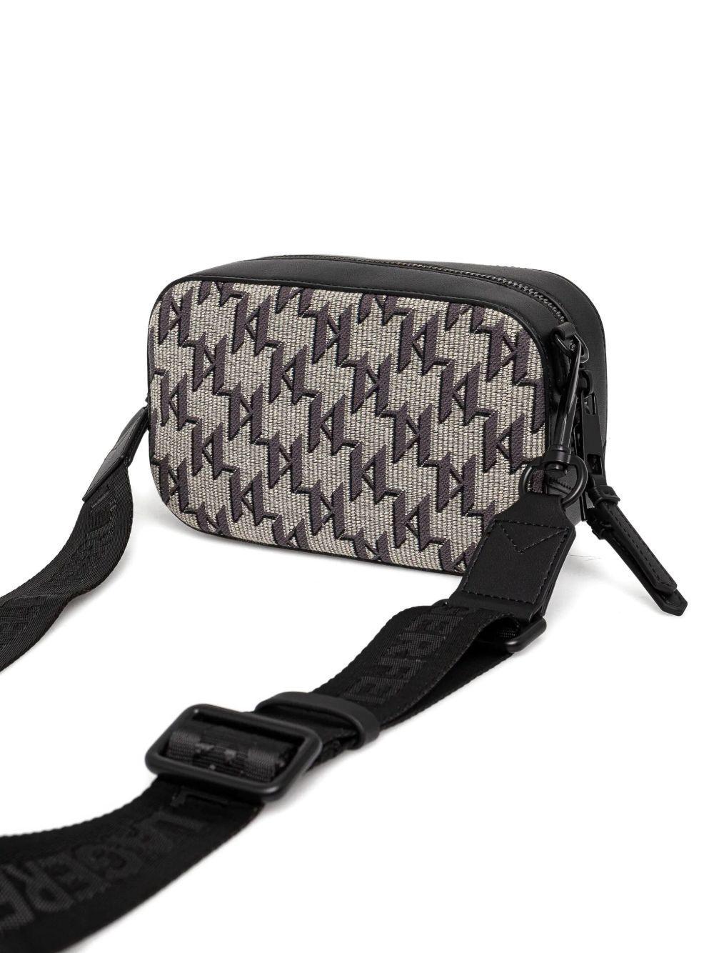 monogram zip-top cross body bag Product Image