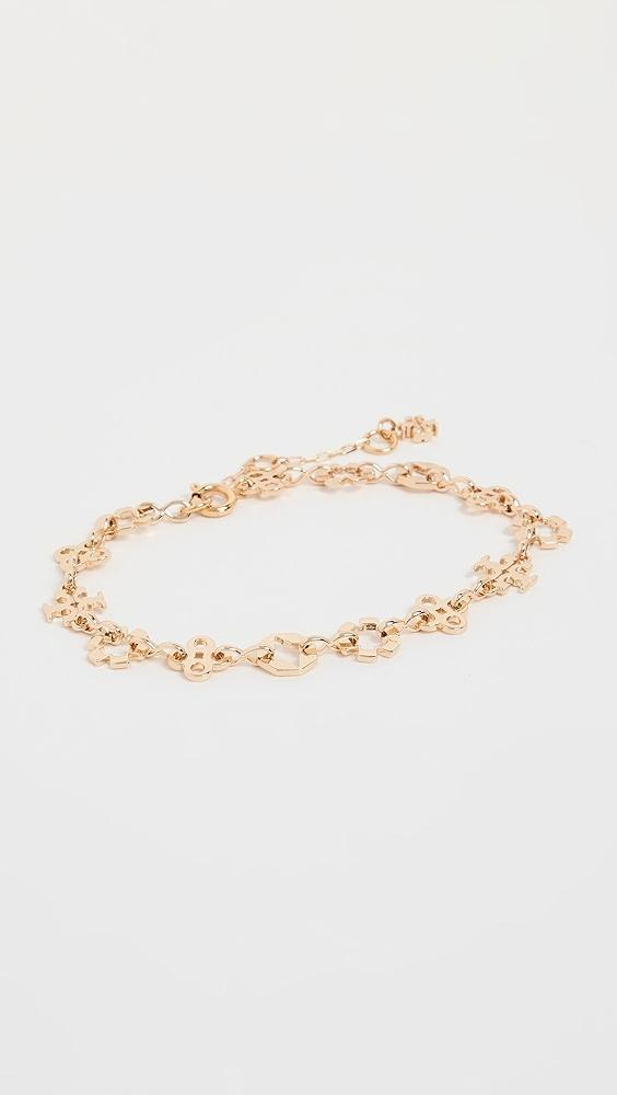 Tory Burch Kira Clover Multi Motif Bracelet | Shopbop Product Image