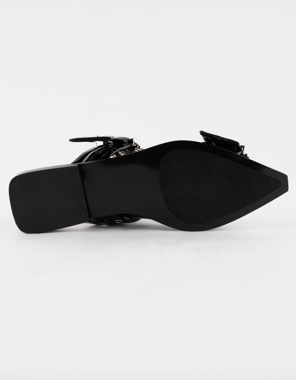 STEVE MADDEN Graya Womens Slingback Flats - BLACK Product Image