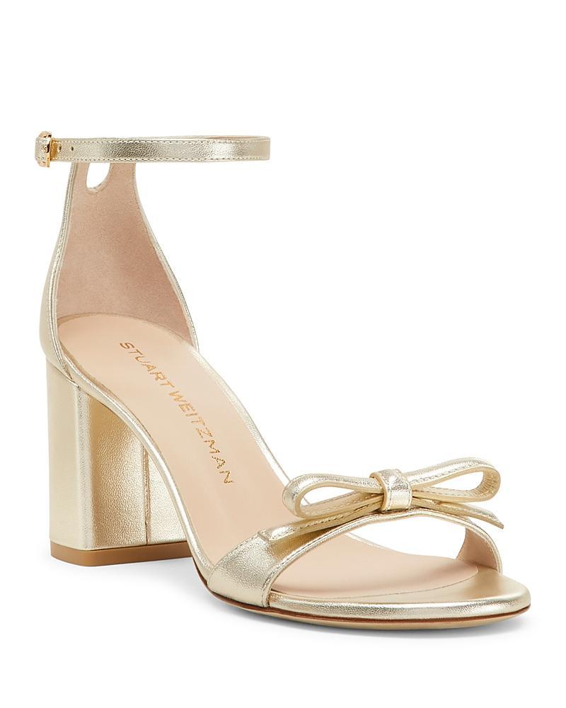 Stuart Weitzman Womens Nudist Felicity 75 Block Sandals Product Image